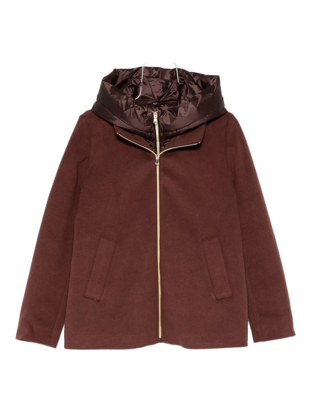 

Куртка Sorriso с капюшоном и застежкой-молнией Marella, красный