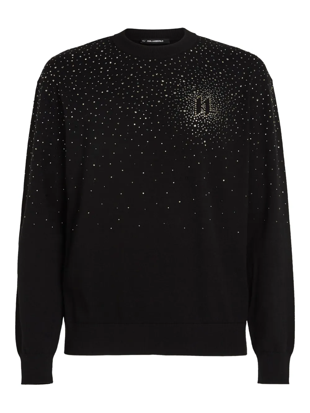 

Декорированная толстовка KARL LAGERFELD, черный