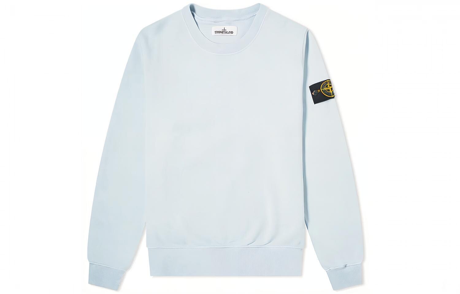 

STONE ISLAND Мужская толстовка, Светло-синий