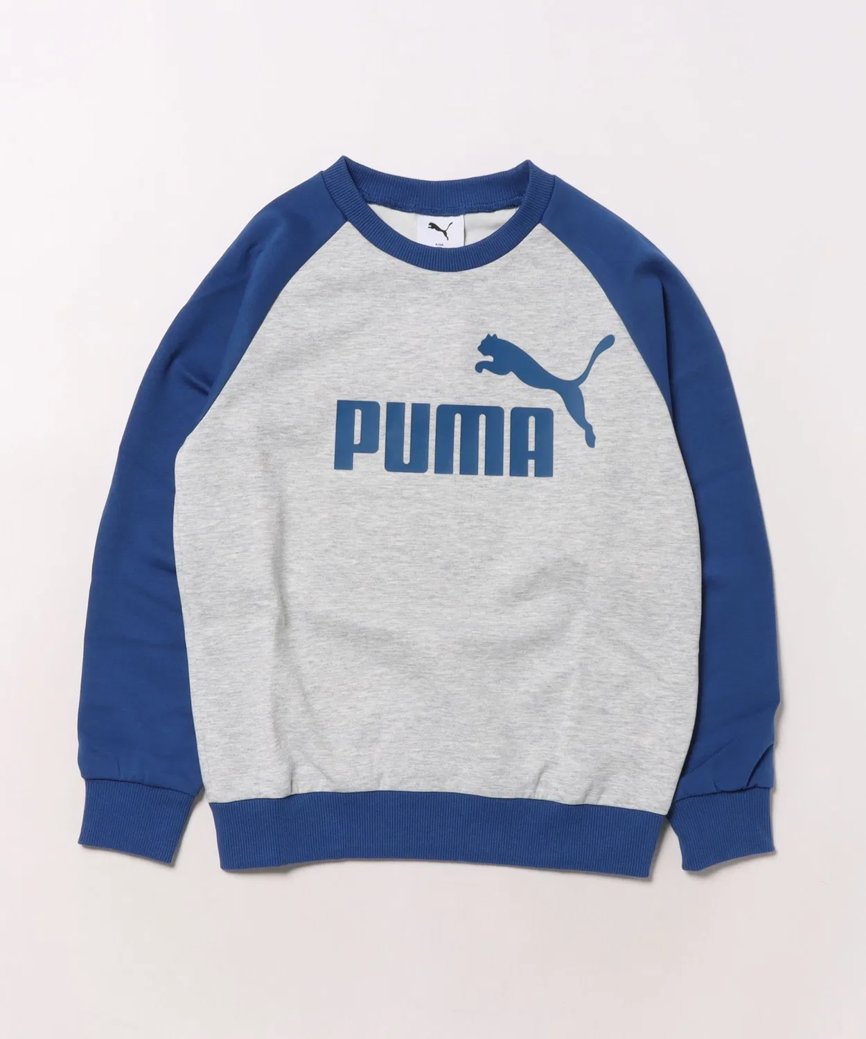 Свитшот PUMA ESS MX crew DK, серый, детский