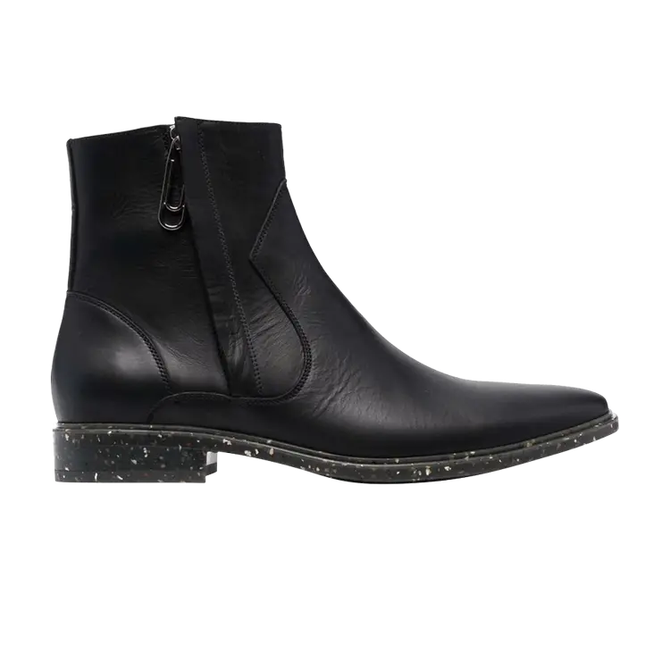 

Ботинки Off-White Zip-Up Paperclip Ankle Boot, черный