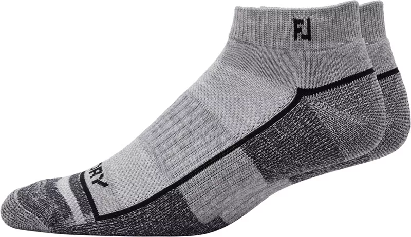 

Мужские носки для гольфа FootJoy ProDry Sport, 2 пары, цвет Heather Grey