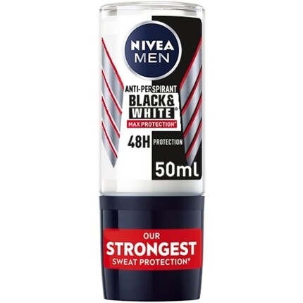 

Nivea Men Black & White Max Protection Роликовый антиперспирант 48 часов 50 мл