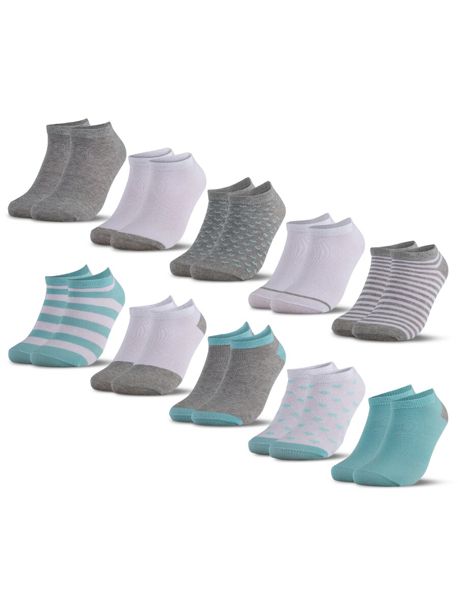 

Носки Occulto Mikl, цвет Dark grey/Emerald/Lilac