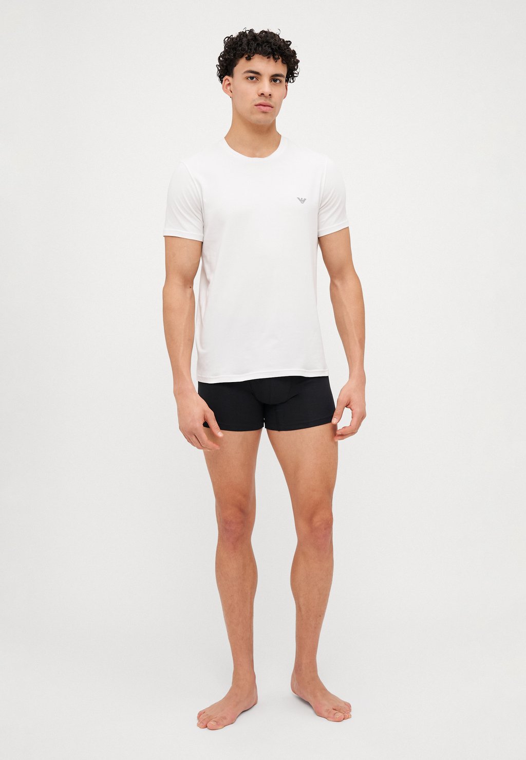 

Майка CREW NECK 2 PACK Emporio Armani, серый