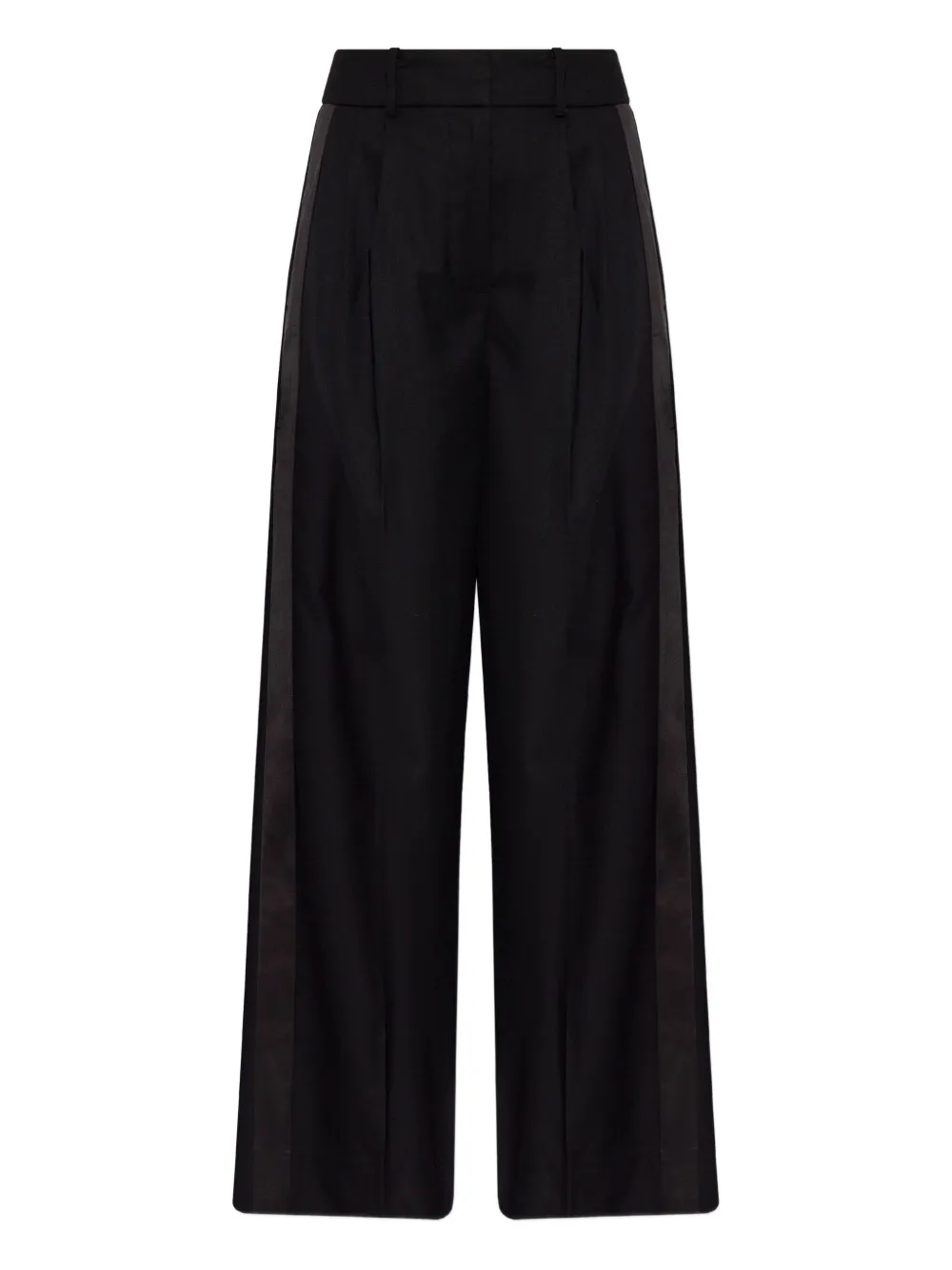 Брюки Noa со складками Allsaints, черный