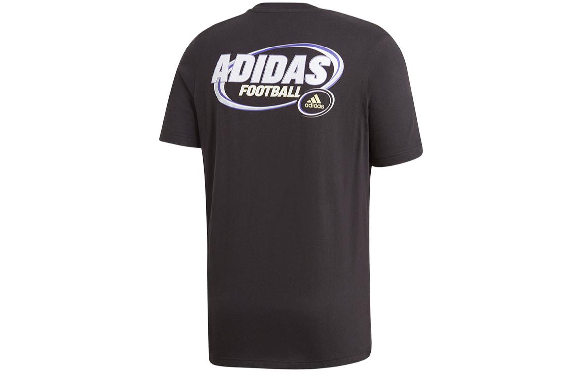 

Adidas Футболка Soccer Jersey Men's Black Gray