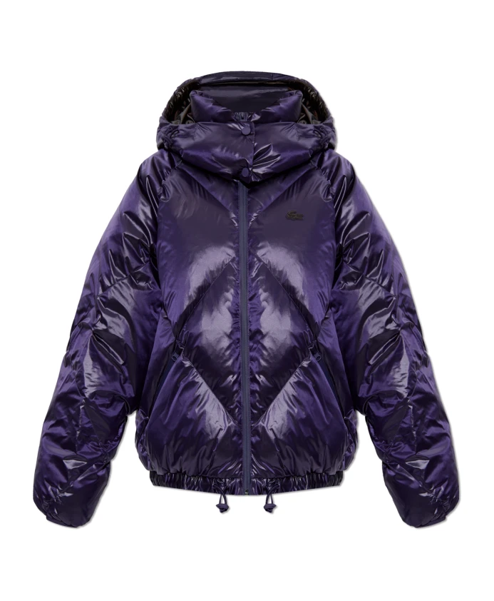

Объемная водоотталкивающая пуховая куртка Lacoste, фиолетовый