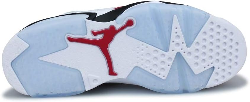 Мужские кроссовки Nike Air Jordan 6 Retro, белый/черный — фото 4