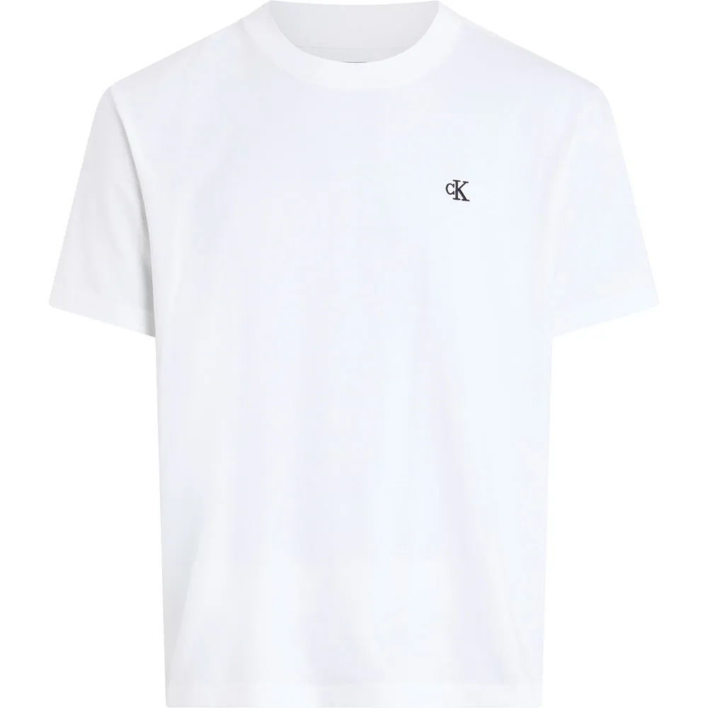 

Футболка с коротким рукавом Calvin Klein Jeans Serif Font Graphic, белый