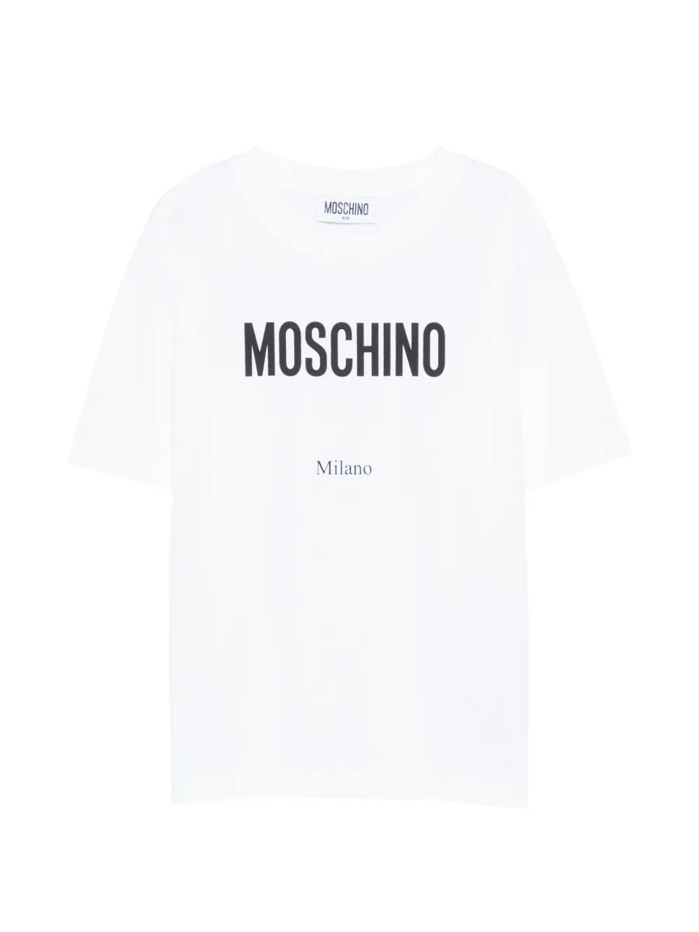 

Футболка с логотипом Moschino Kids, белый