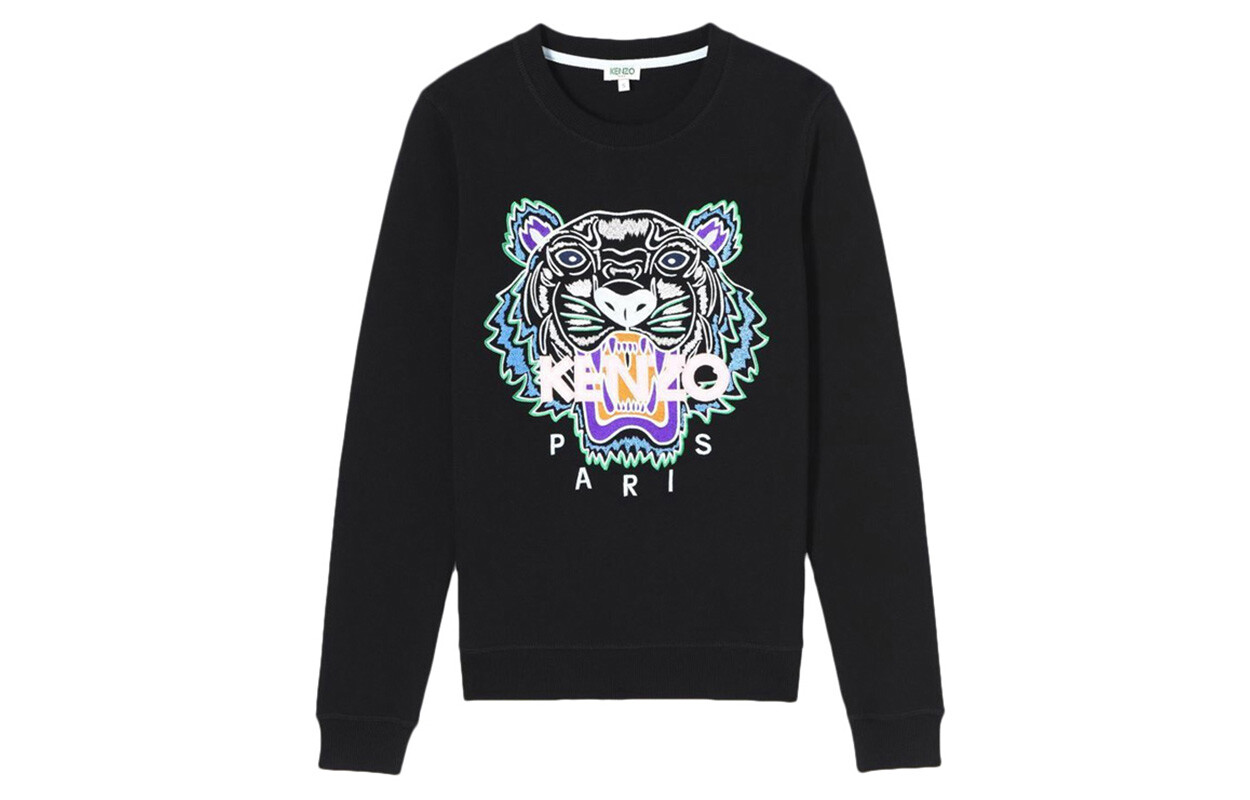 

Толстовка женская Kenzo, черный / белый / синий
