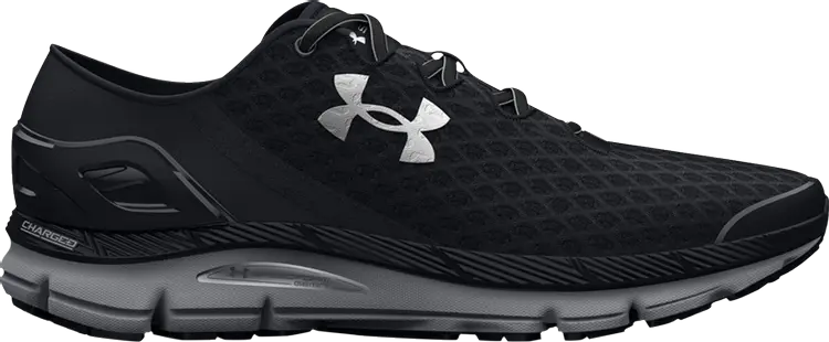 

Кроссовки Speedform Gemini 'Black Metallic Silver', черный