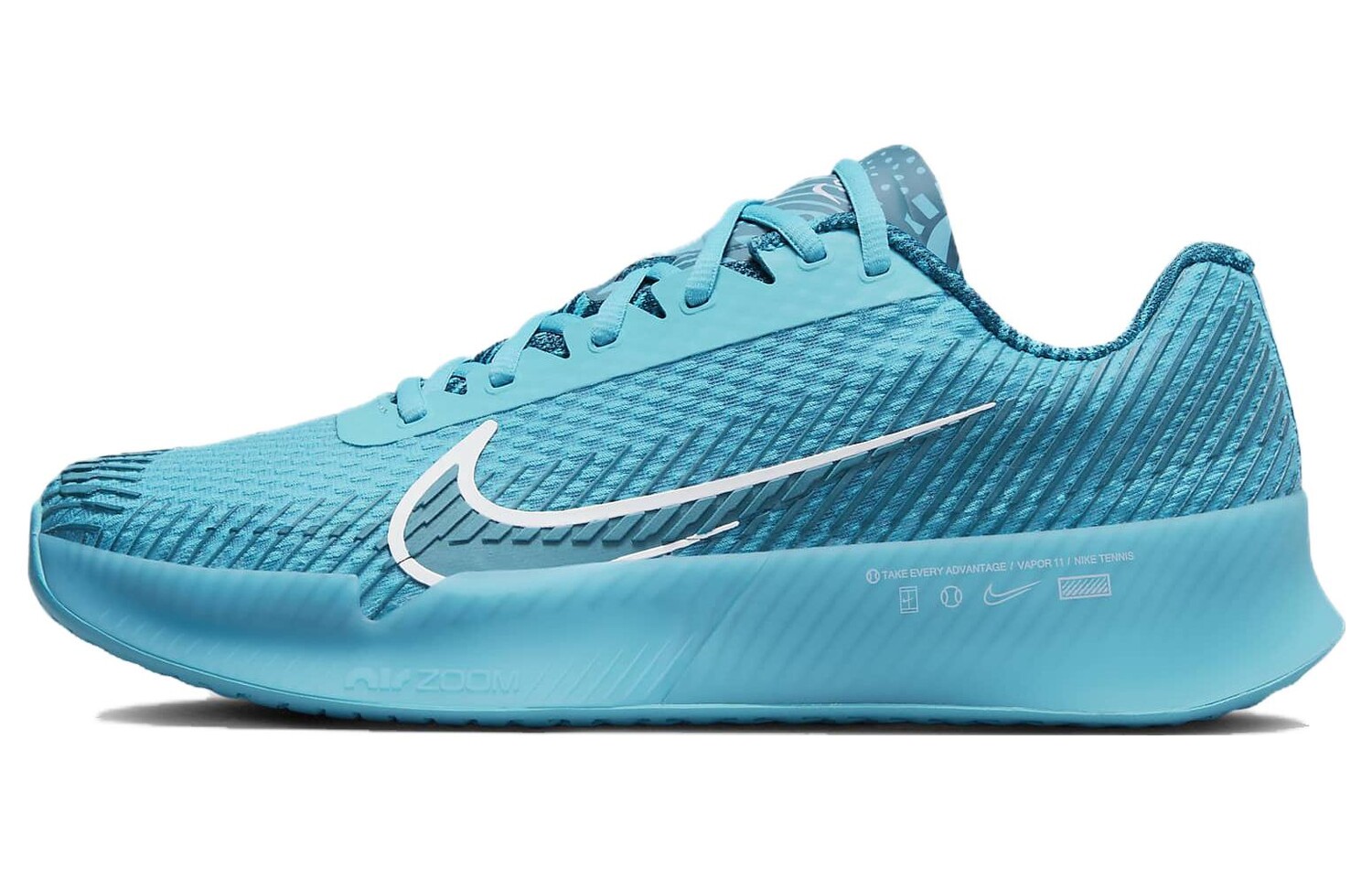 

Мужские теннисные кроссовки Nike Air Zoom Vapor 11, цвет sea blue
