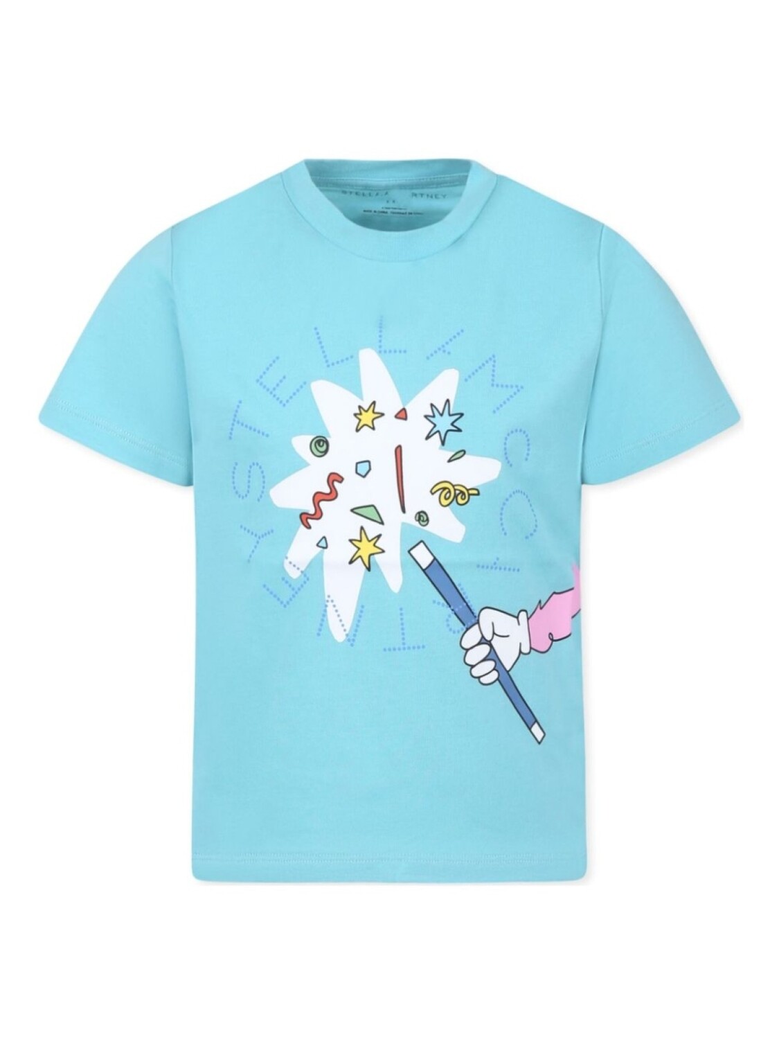 

Футболка с принтом Stella McCartney Kids, синий
