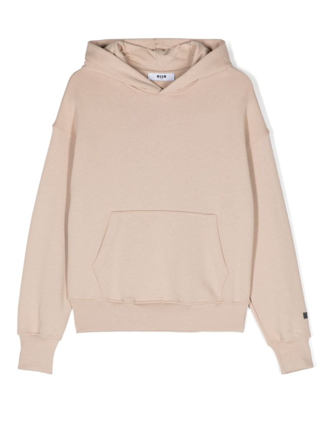 

MSGM Kids худи с логотипом, нейтральный цвет