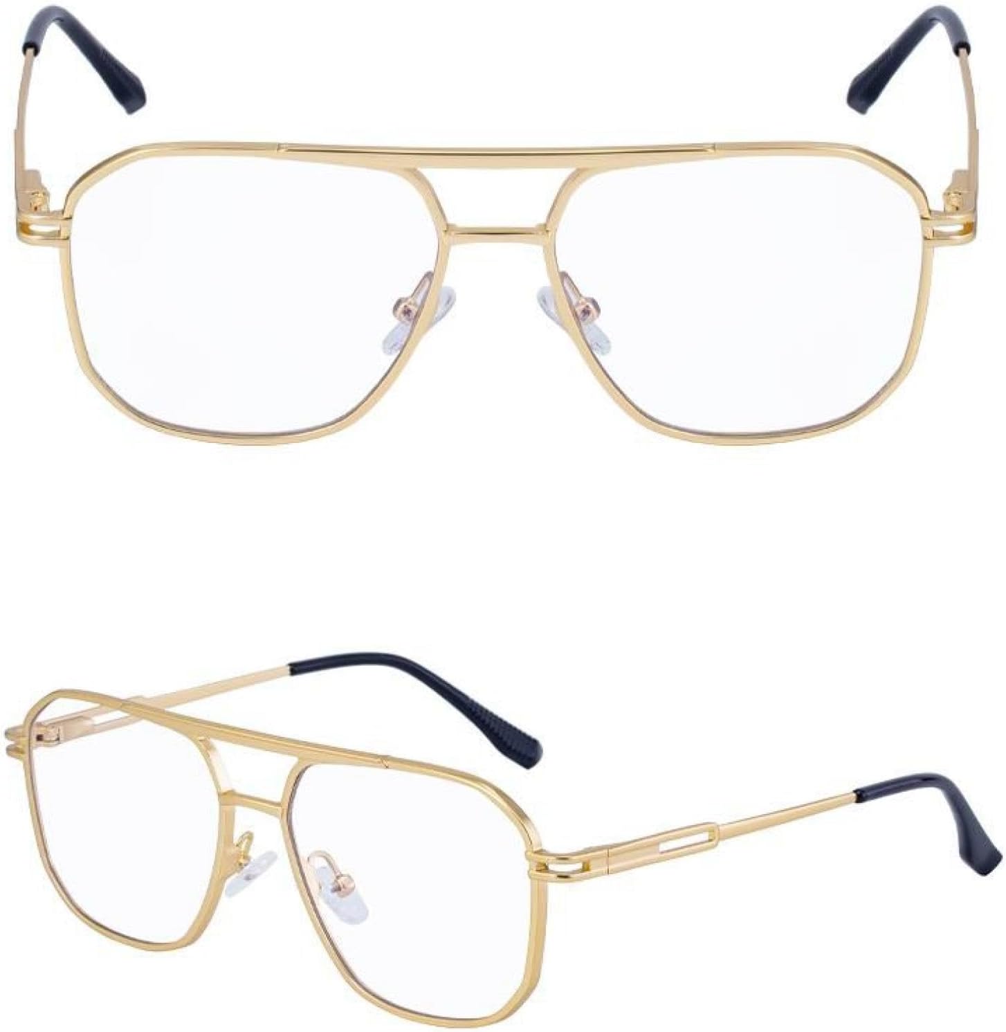 

Винтажные солнцезащитные очки в стиле стимпанк для женщин и мужчин, роскошные, классические, в металлической оправе, с защитой от УФ-излучения UV400 TVTBBVV, C7goldwhite