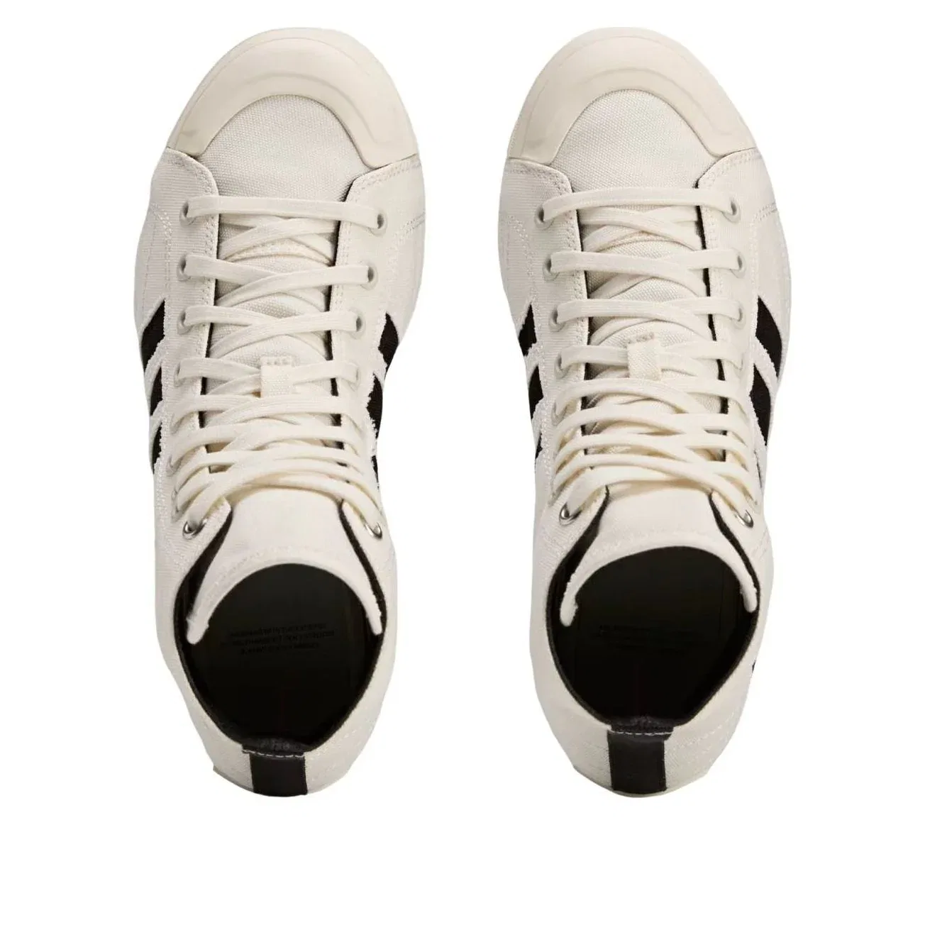 Кроссовки Adidas Y-3 Nizza High 'Off White' KI0855, белый — фото 3