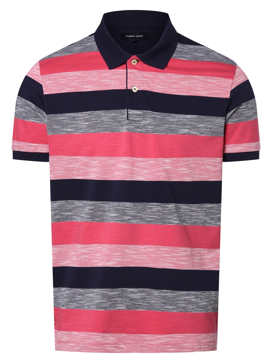 

Рубашка поло Andrew James Shirt, цвет navy/pink