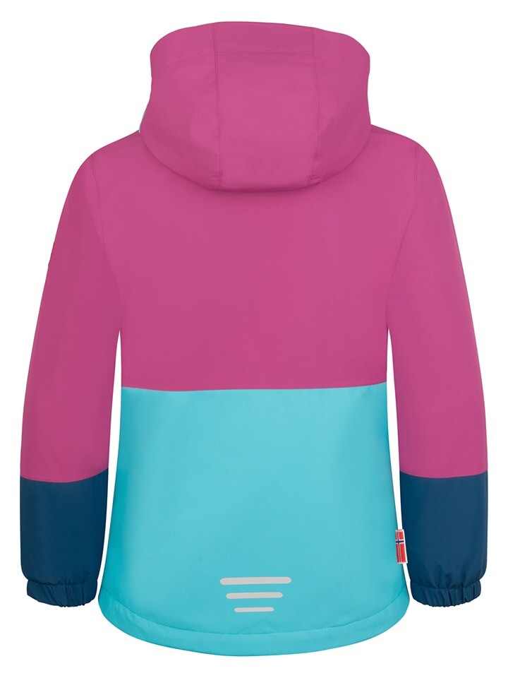Куртка Trollkids Kjerag, цвет pink/blau — фото 2