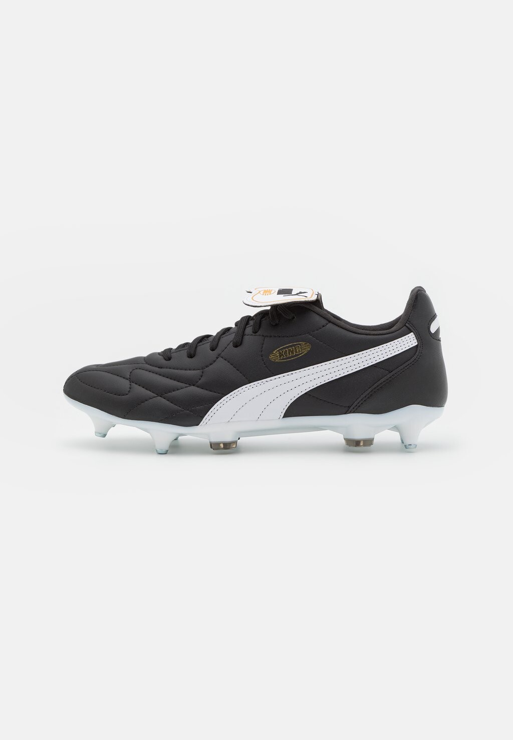 

Бутсы Puma KING TOP MXSG, цвет Black/White/Gold