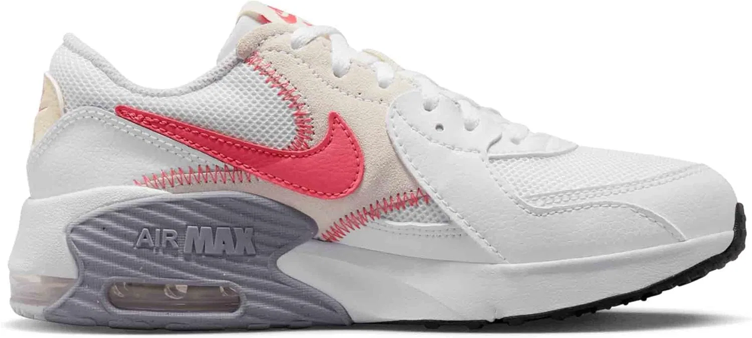 Кроссовки Nike Air Max Excee (GS), код CD6894-119, White Pink Grey — фото 2