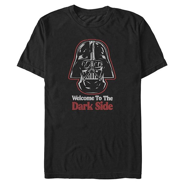 

Футболка с принтом Big & tall Darth Vader Welcome to the Dark Side Star Wars