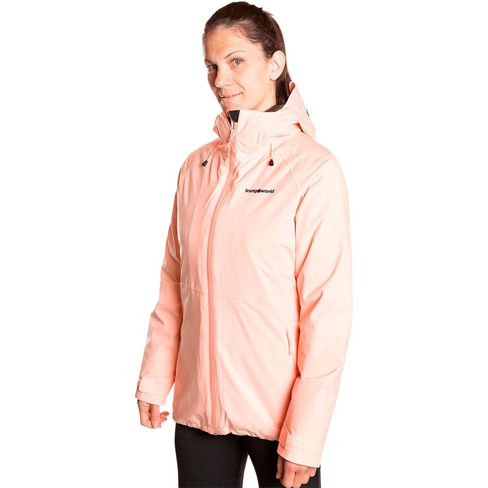 

Спортивная куртка Trangoworld Bruket Complet detachable, оранжевый, Белый, Спортивная куртка Trangoworld Bruket Complet detachable, оранжевый