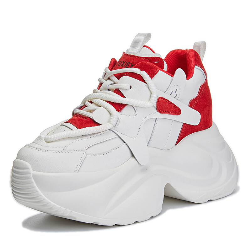 

Кроссовки NRDROFFICIAL Chunky Sneakers Women's Low-Top, Белый, Кроссовки NRDROFFICIAL Chunky Sneakers Women's Low-Top