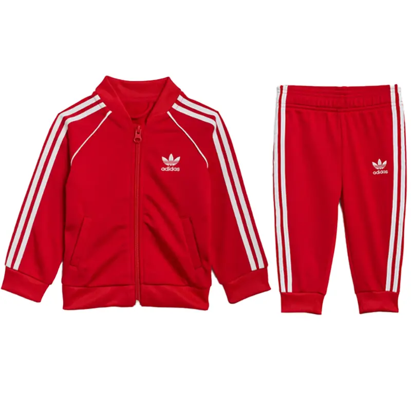 

Adidas Originals Повседневный спортивный костюм красный для младенцев и малышей
