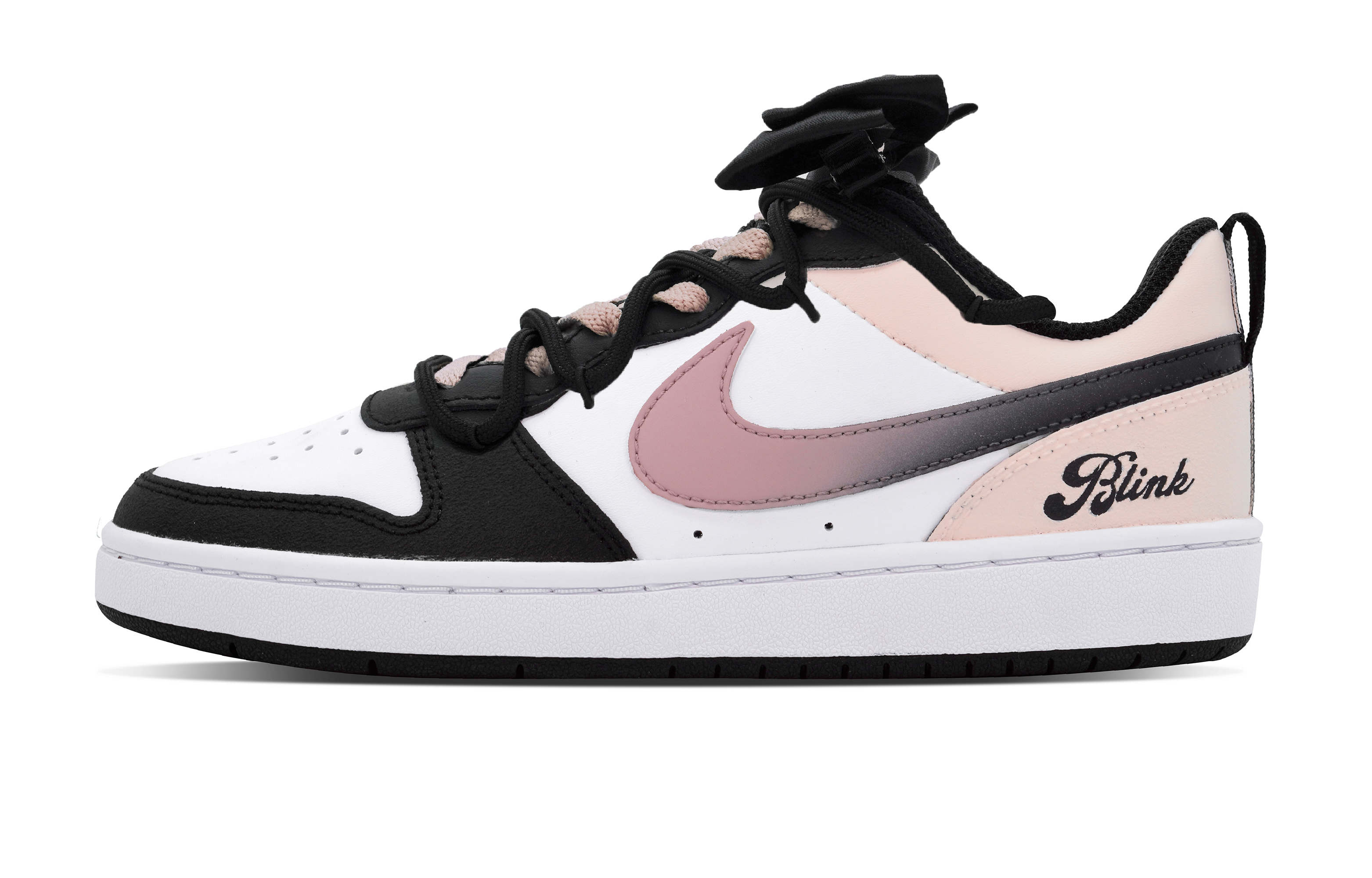 

Детские скейтерские кроссовки Court Borough для младших школьников Nike, черный