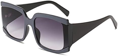 

Новые солнцезащитные очки большого размера для женщин 2025 года, крупная оправа, градиентные солнцезащитные очки, защита от УФ-излучения UV400, черные DSXLY, Gray Gray