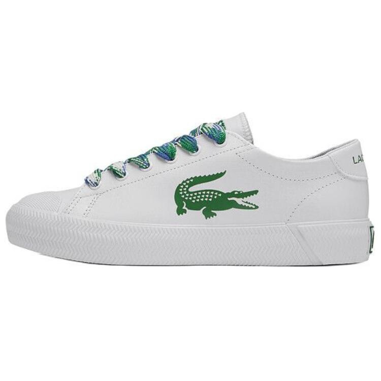 

Кроссовки LACOSTE Skateboarding Shoes Women's Low-top White/Green, зеленый