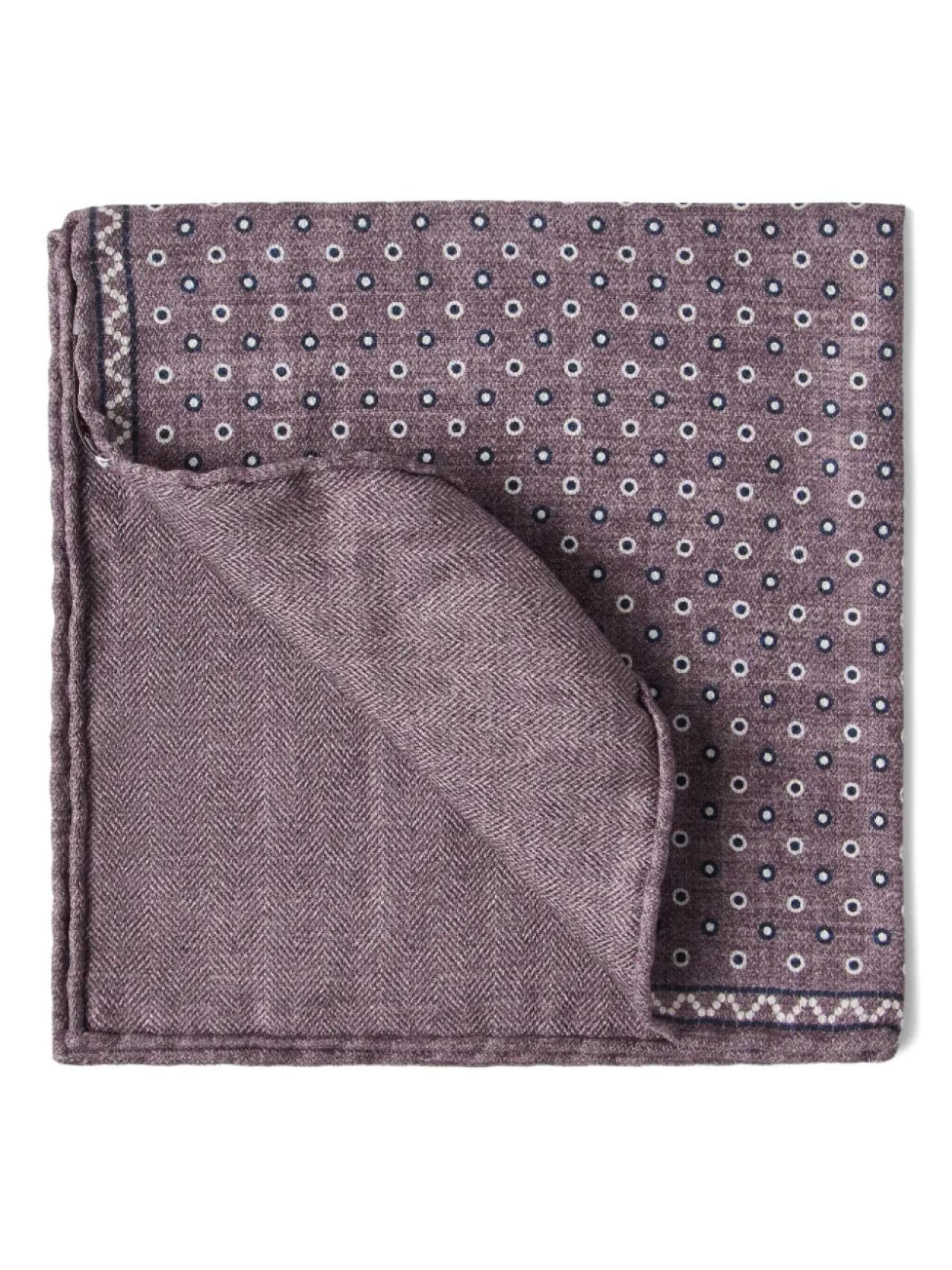 

Brunello Cucinelli шелковый платок-паше, фиолетовый