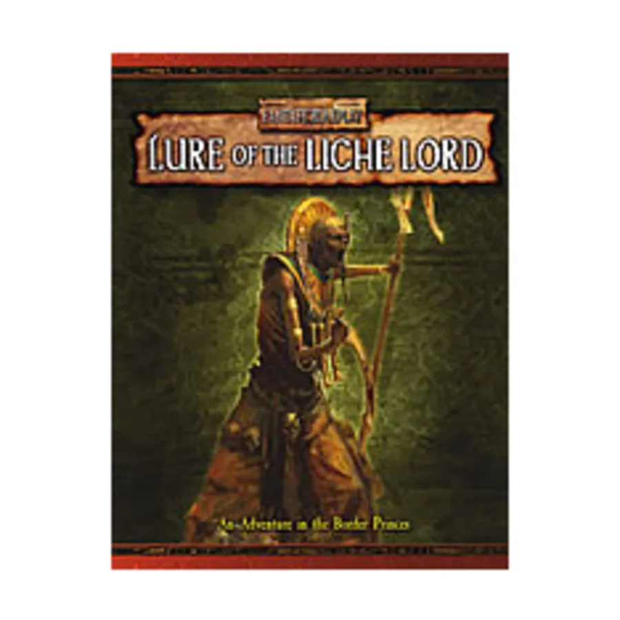 

Lure of the Liche Lord, Warhammer Fantasy Roleplay (2nd Edition) (Black Industries), мягкая обложка