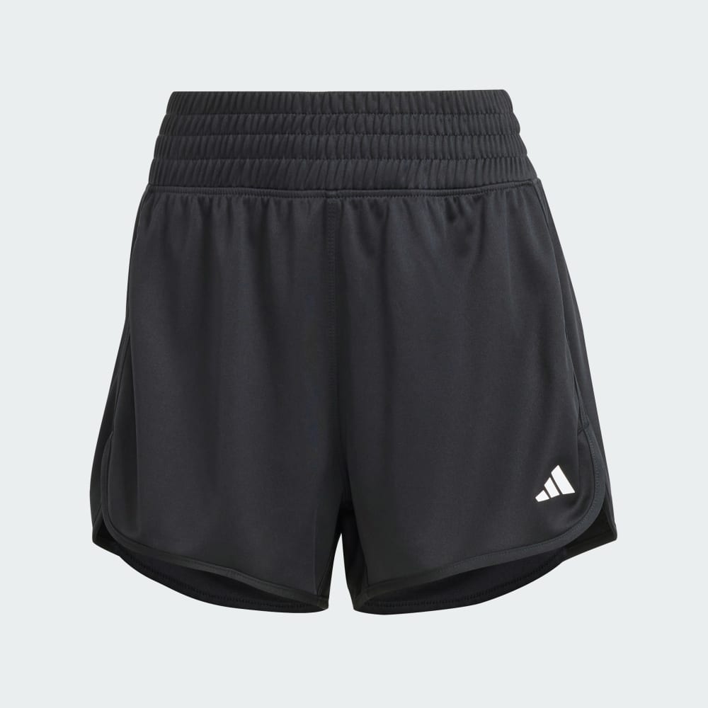 

Спортивные шорты Adidas Pacer Essentials Knit High-Rise Shorts, черный