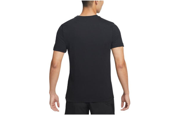 Кроссовки Nike Dri-fit Logo T-Shirt 'Core Black', черный — фото 2