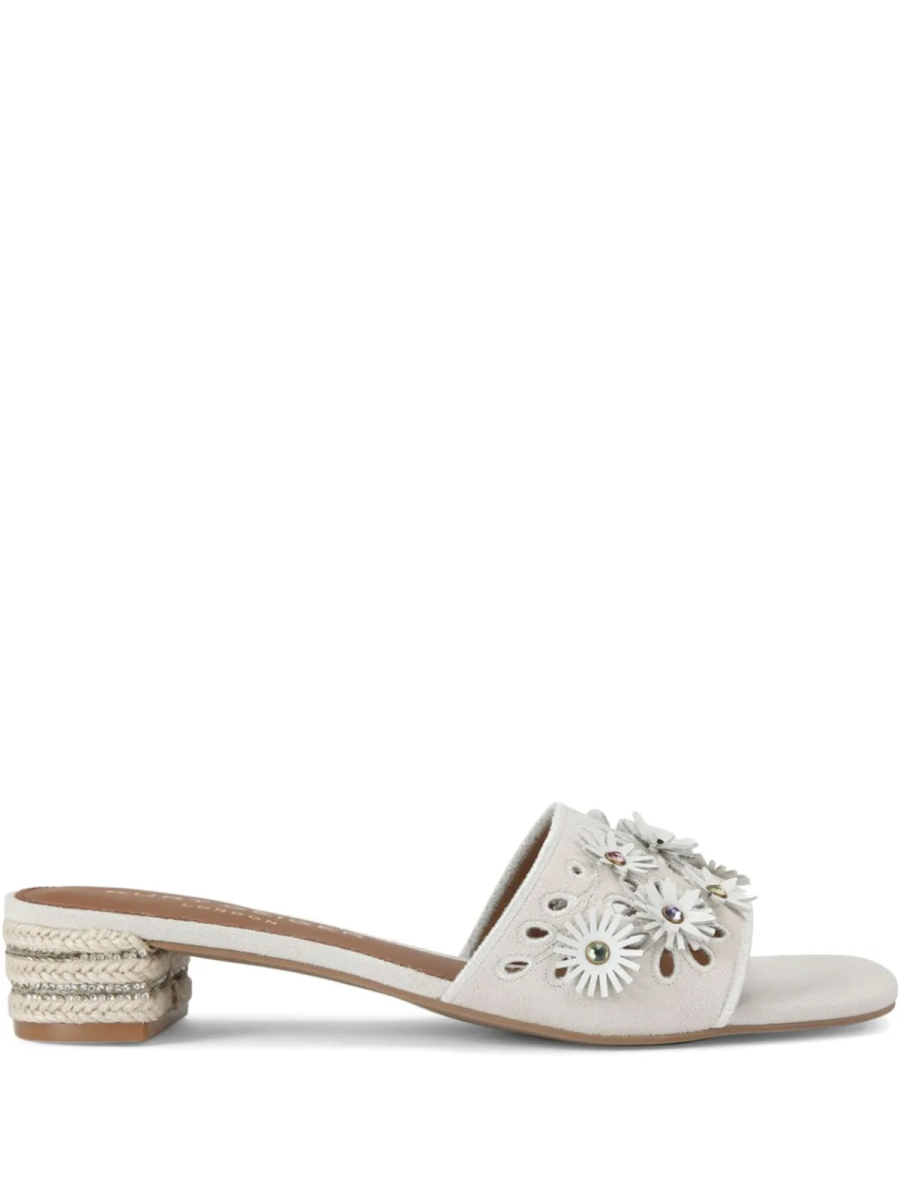 Kurt Geiger London босоножки Flower 40, нейтральный
