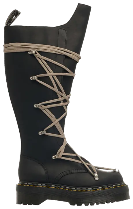 Ботинки Dr. Martens x Rick Owens Wmns DRKSHDW 1460 Quad Sole Pentalace Boot, черный