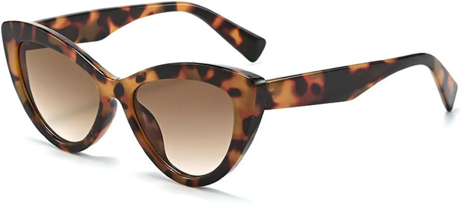 

Willochra Милые солнцезащитные очки «кошачий глаз» для женщин, в стиле 90-х, винтажные, с градиентным переходом цвета, ретро, ​​черные, солнцезащитные очки UV400, C2