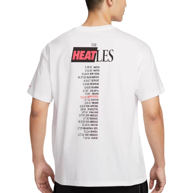 Мужская футболка LeBron Heat Wave из коллекции FW25 Nike, белый — фото 3