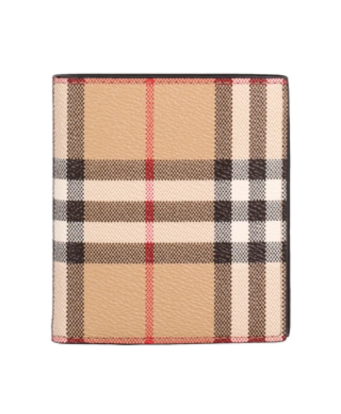 

Ретро-Кошелек в клетку Burberry, бежевый