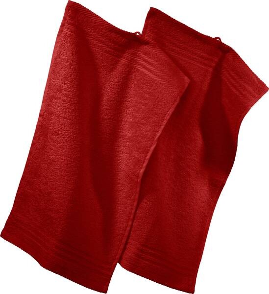 

Гостевое полотенце REDBEST 2er-Pack 122716, 30x1x50 см, красный