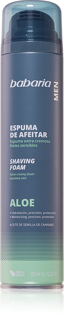 

Пена для бритья с алоэ вера Babaria, 300 мл