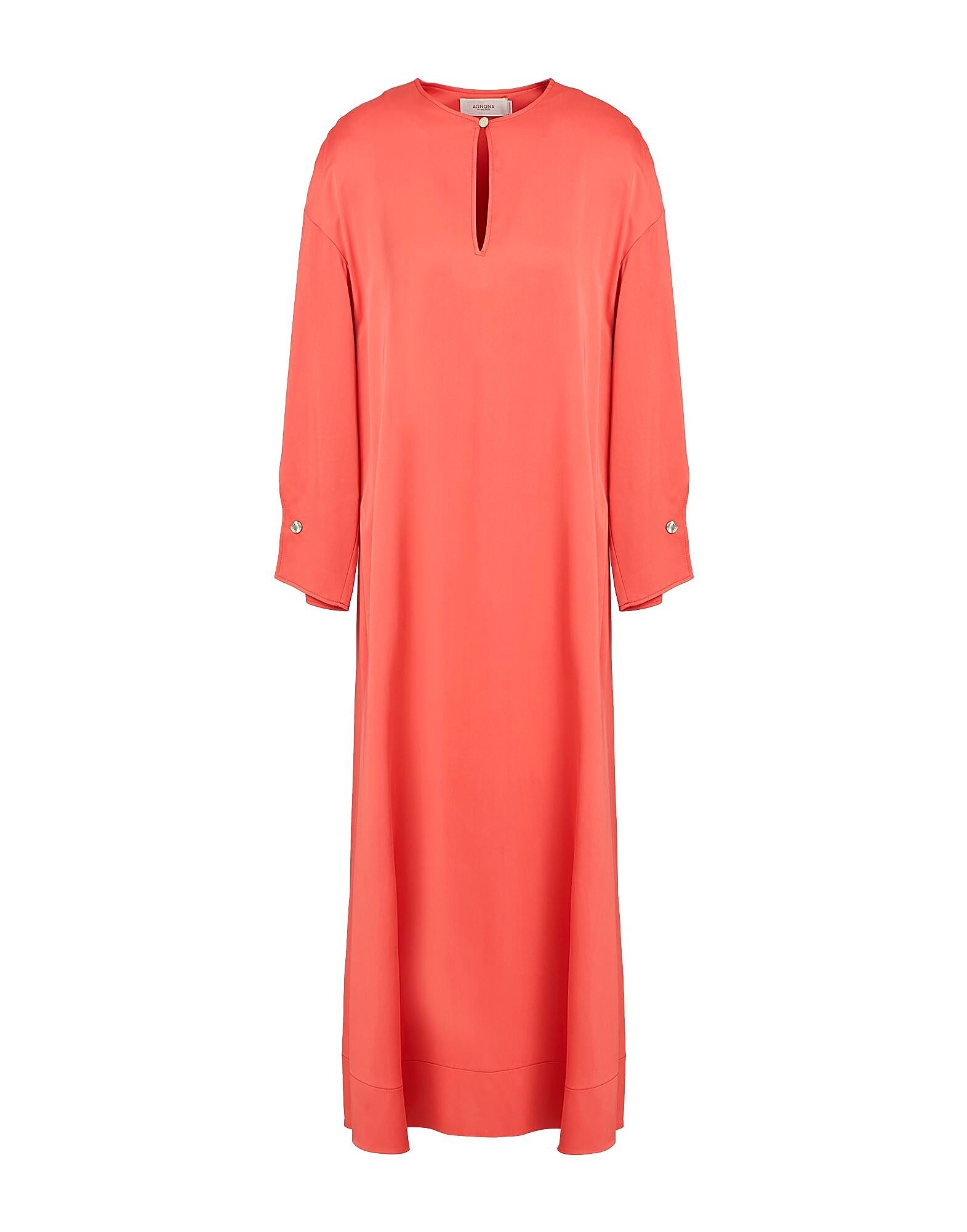 

Платье миди Agnona, коралловый