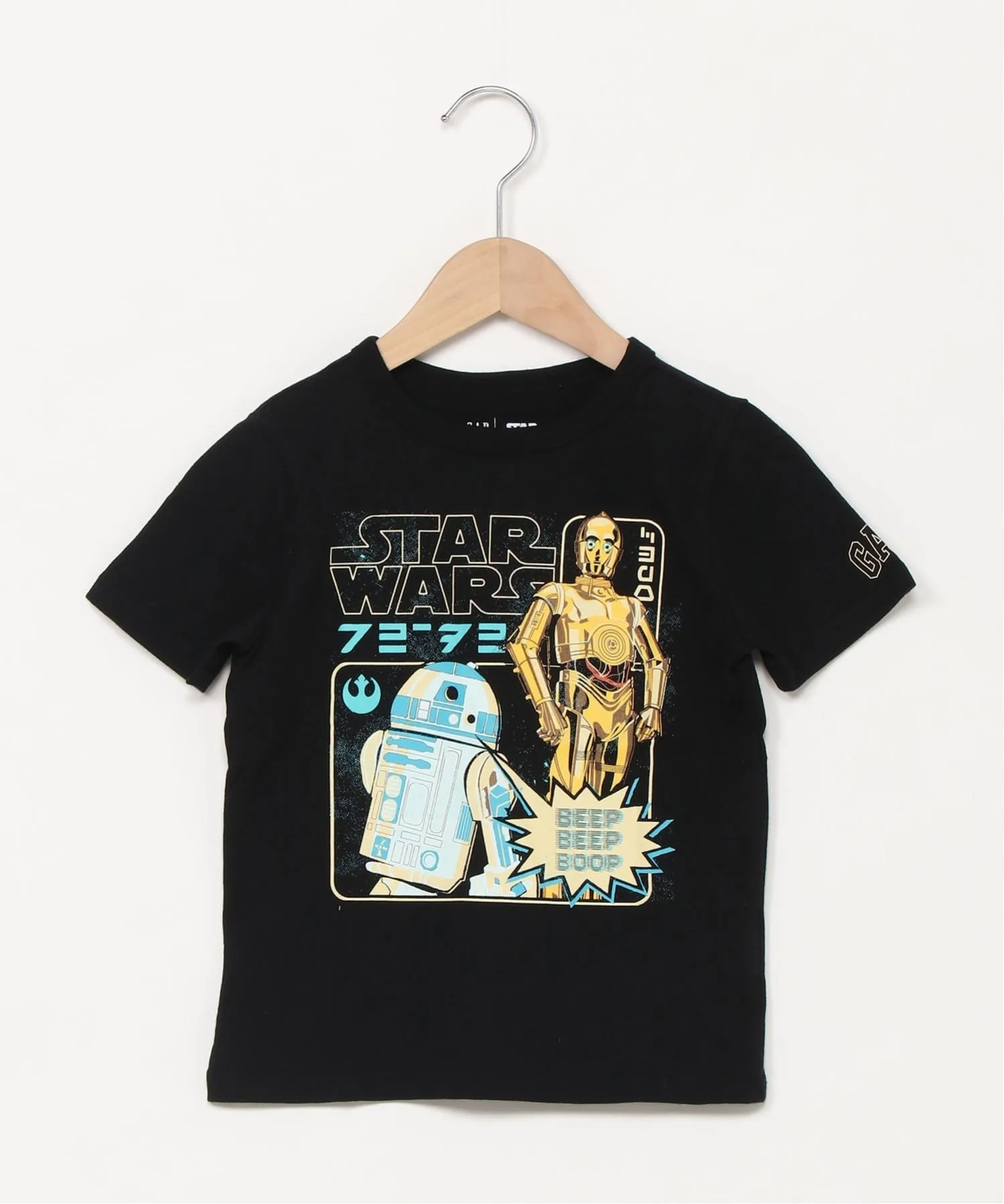 (K) Футболка с графическим принтом (детская) GAP, STAR_WARS_LOGO — фото 4