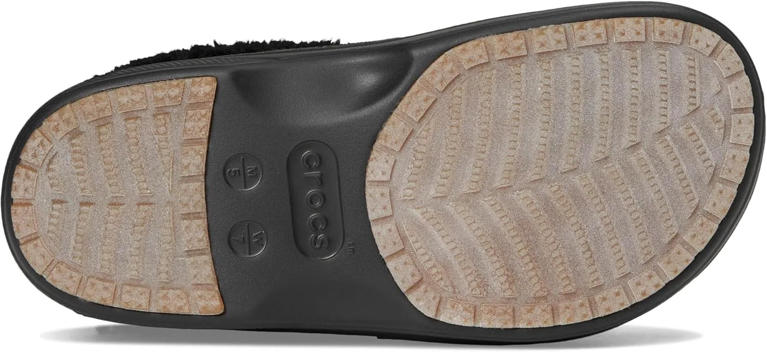 Crocs Classic Lined Shorty - зимние ботинки с мехом, черный — фото 4