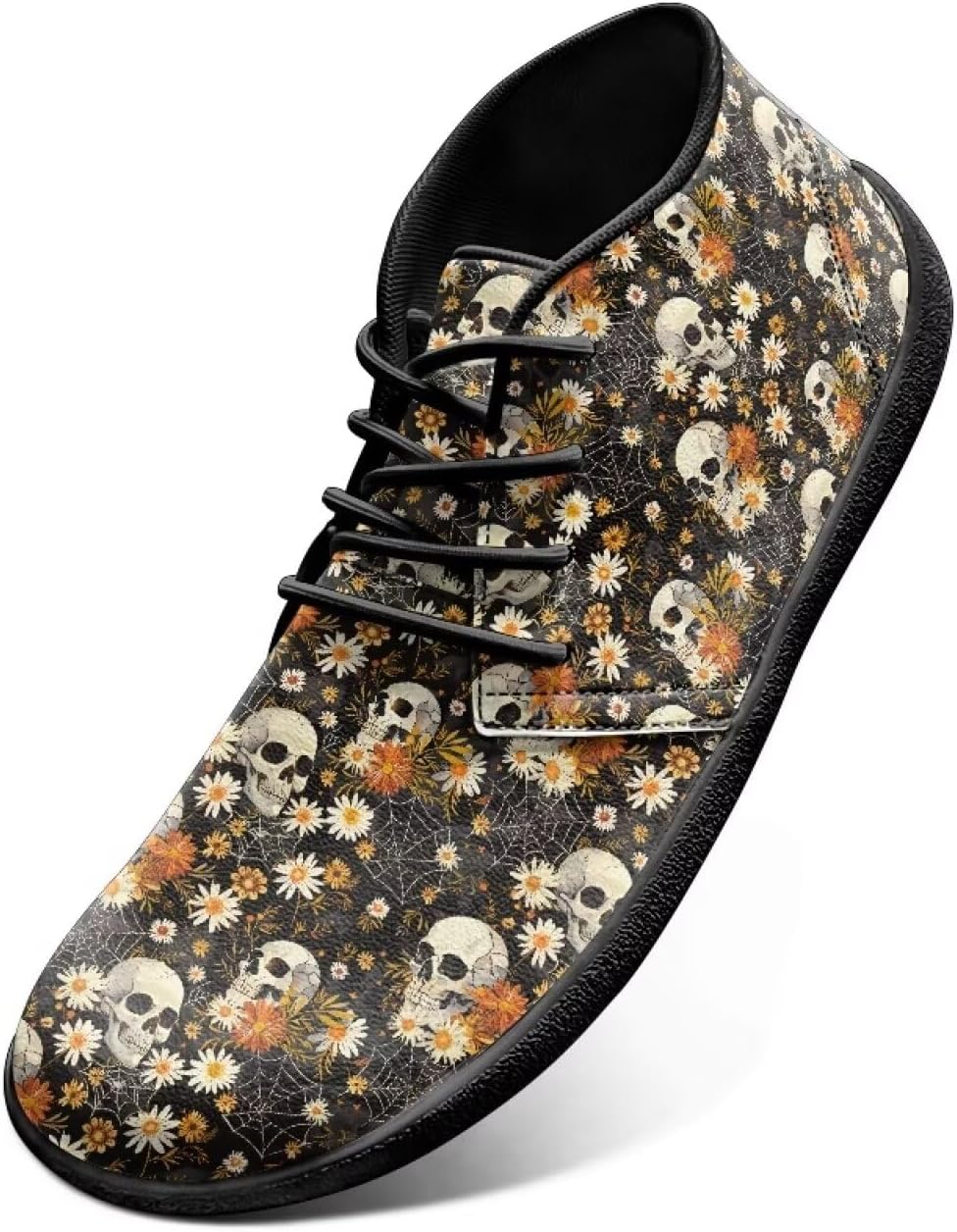 

Мужские Босоножки Легкие Низкие Кеды Спортивные Обувь Без Каблука Нескользящие Широкие Ходовые Кроссовки Размеры US 5-14 Qoiuvncy, Skull Spider Web