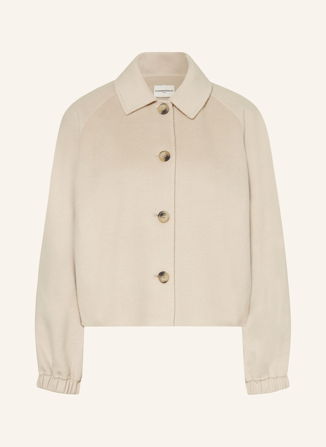 

Куртка-Коробка Claudie Pierlot, бежевый