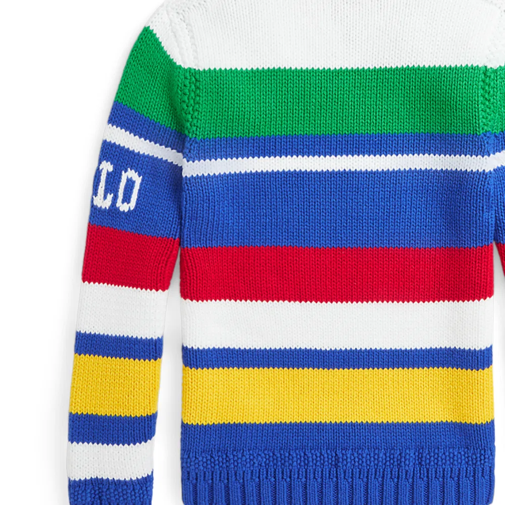 Свитер Polo Ralph Lauren мультиколор детский — фото 4